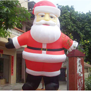 christmas inflate santa